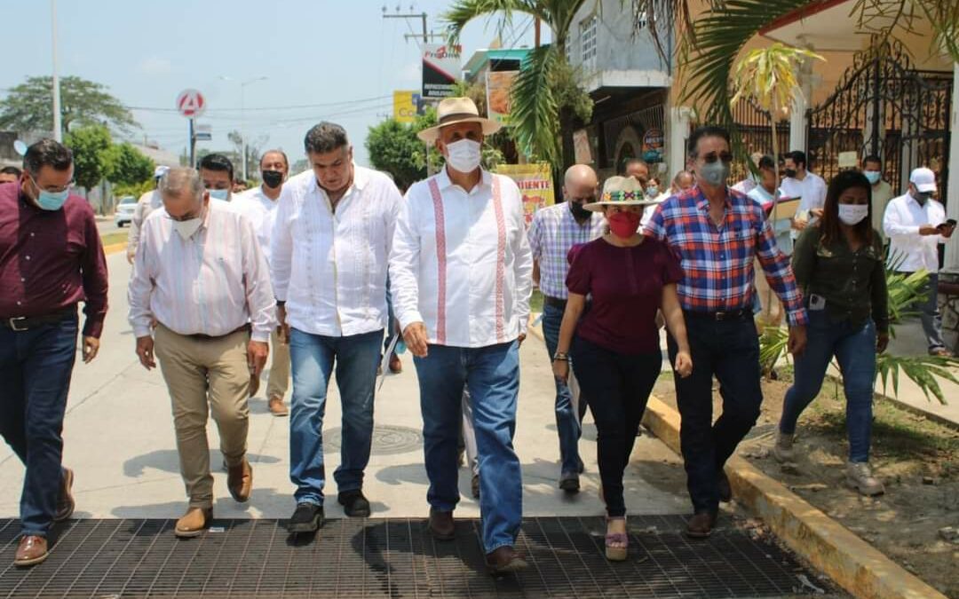 “Participa Alma Espadas en gira de trabajo del gobernador Carlos Manuel Merino Campos”