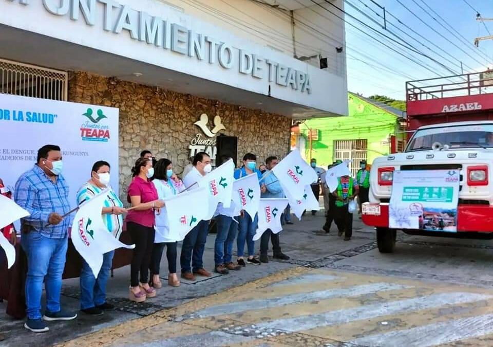 Mtra. Alma Espadas da banderazo a Jornada de Descacharrización Comunitaria